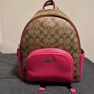 Worn twice Coach backpack